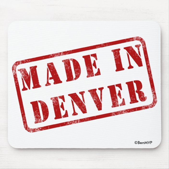 Made in Denver Mousepad