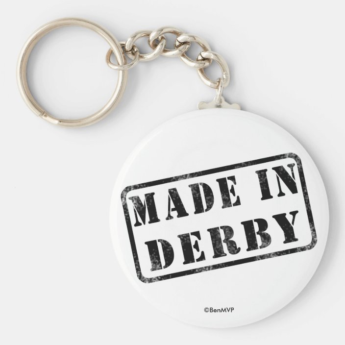 Made in Derby Key Chain