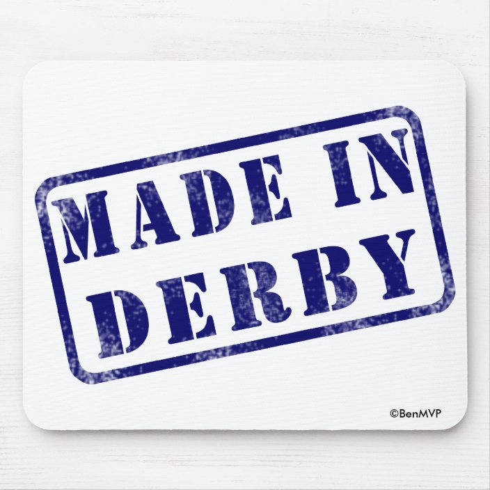 Made in Derby Mousepad