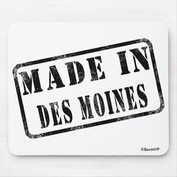 Made in Des Moines Mousepad