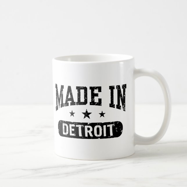 Made In Detroit Coffee Mug (Right)