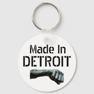 Made in Detroit Keychain