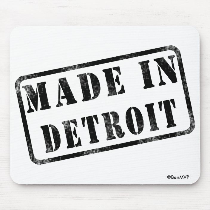 Made in Detroit Mouse Pad