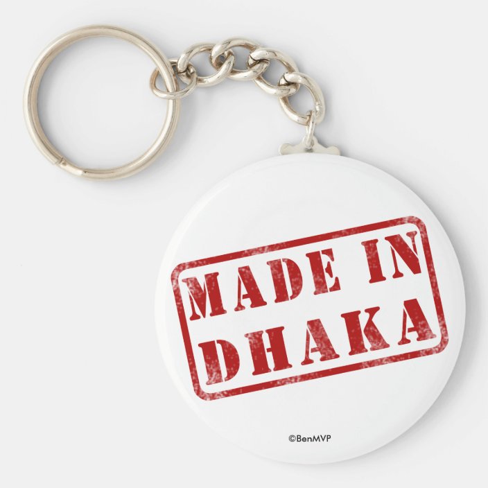 Made in Dhaka Key Chain
