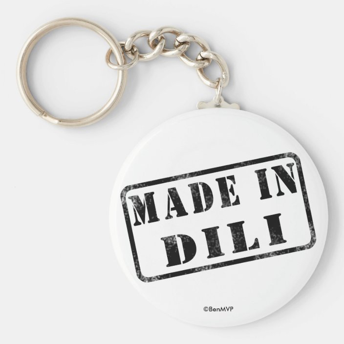 Made in Dili Keychain