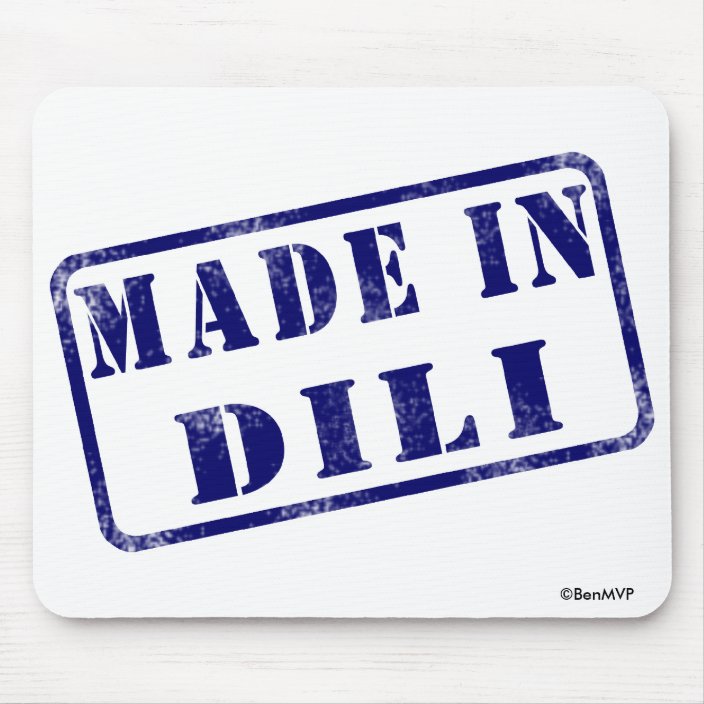 Made in Dili Mousepad