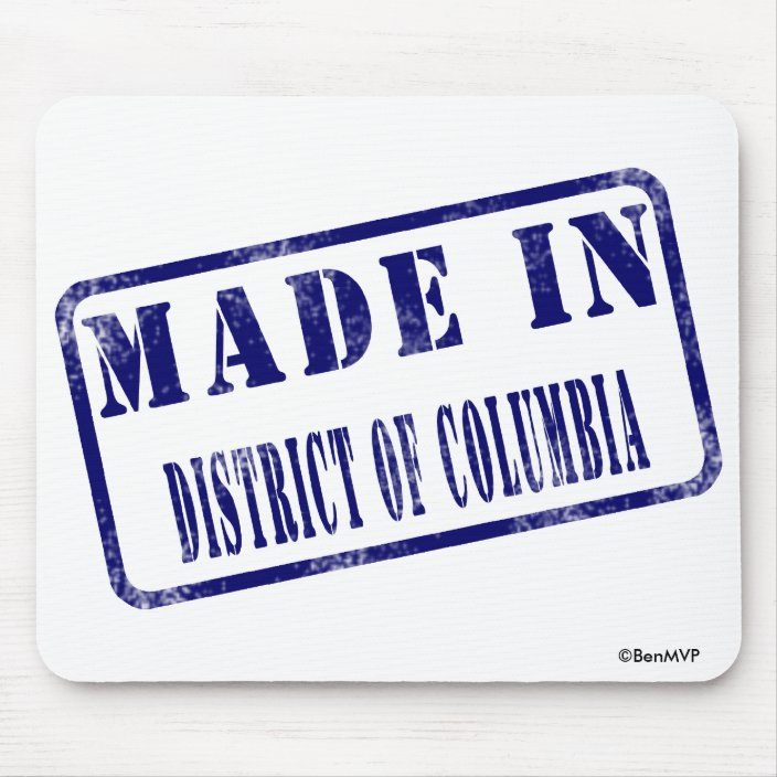 Made in District of Columbia Mousepad
