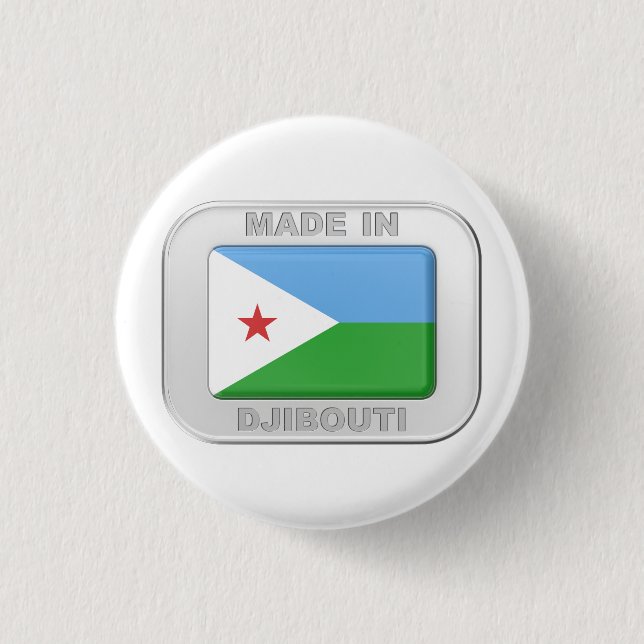 Made in Djibouti Button (Front)