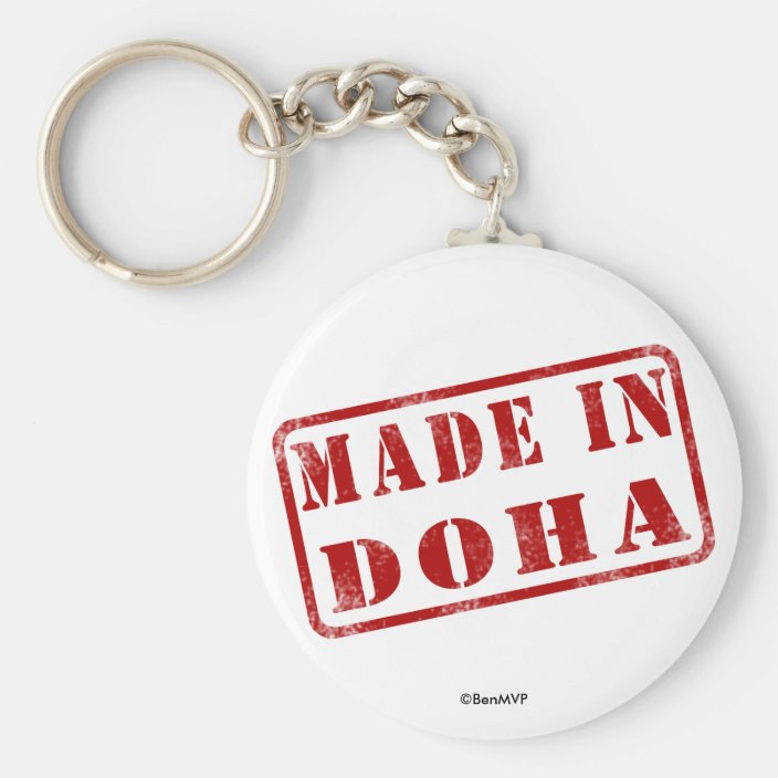 Made in Doha Keychain
