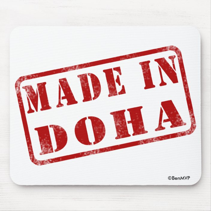 Made in Doha Mousepad