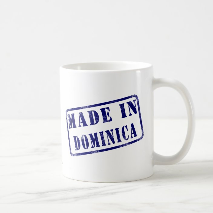 Made in Dominica Coffee Mug