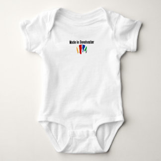 Made in Dorchester colorful Baby Bodysuit