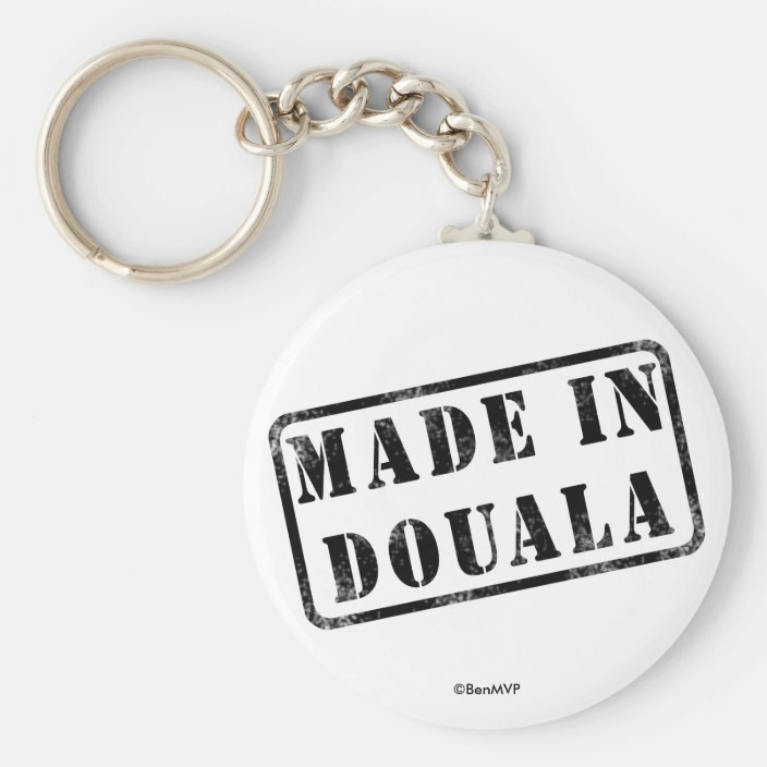 Made in Douala Key Chain