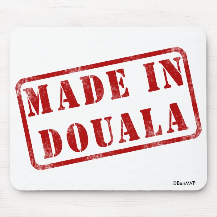 Made in Douala Mouse Pad