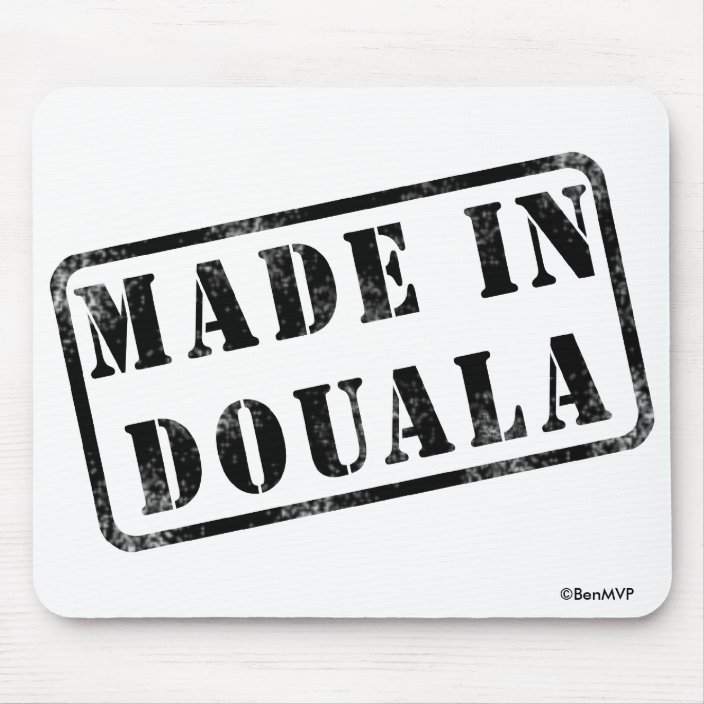 Made in Douala Mouse Pad