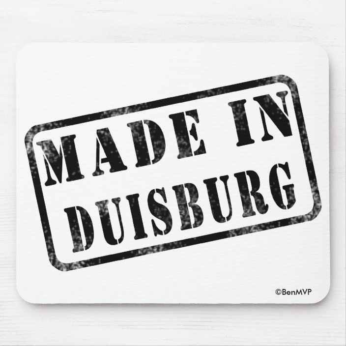 Made in Duisburg Mouse Pad