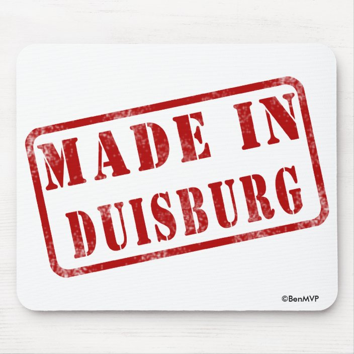 Made in Duisburg Mouse Pad