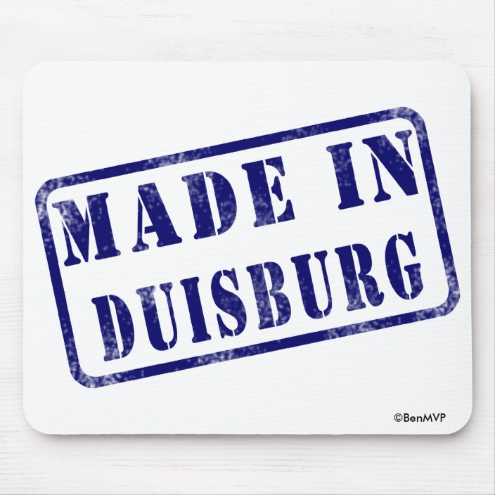 Made in Duisburg Mousepad