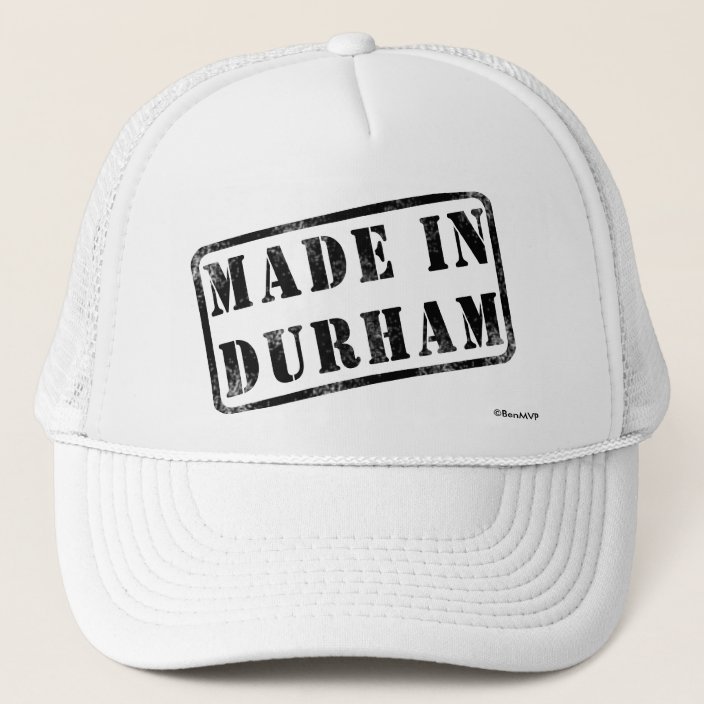 Made in Durham Hat