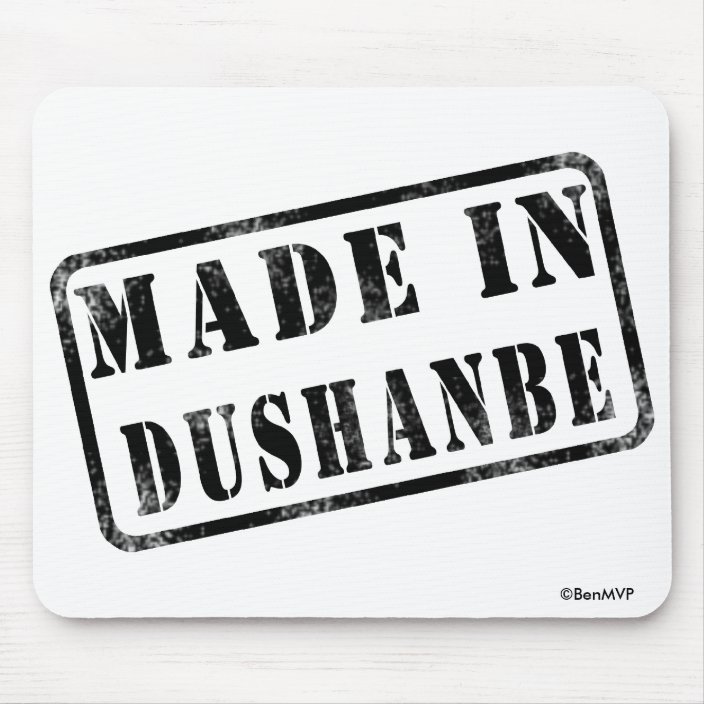 Made in Dushanbe Mouse Pad
