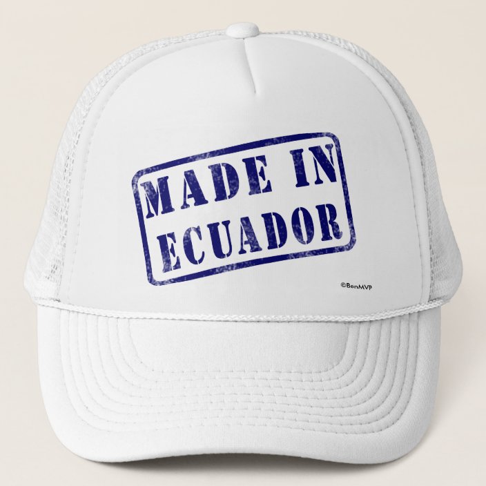 Made in Ecuador Hat