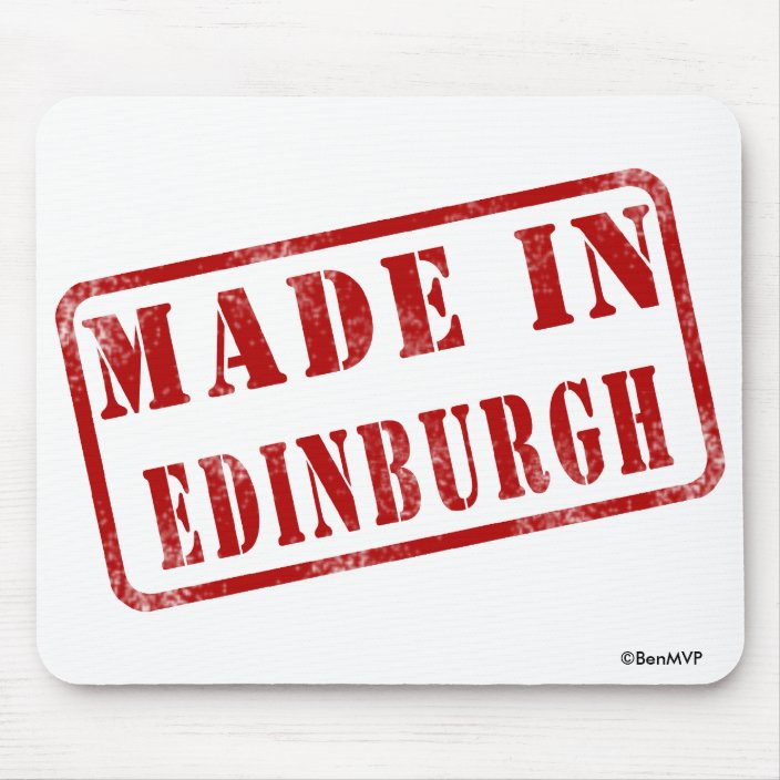 Made in Edinburgh Mouse Pad