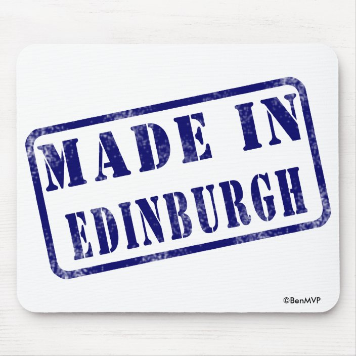 Made in Edinburgh Mousepad