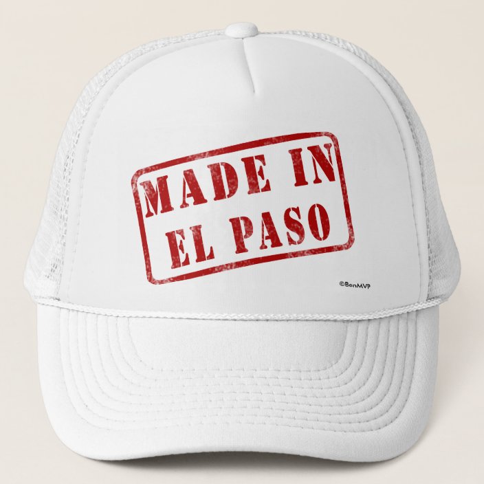 Made in El Paso Mesh Hat