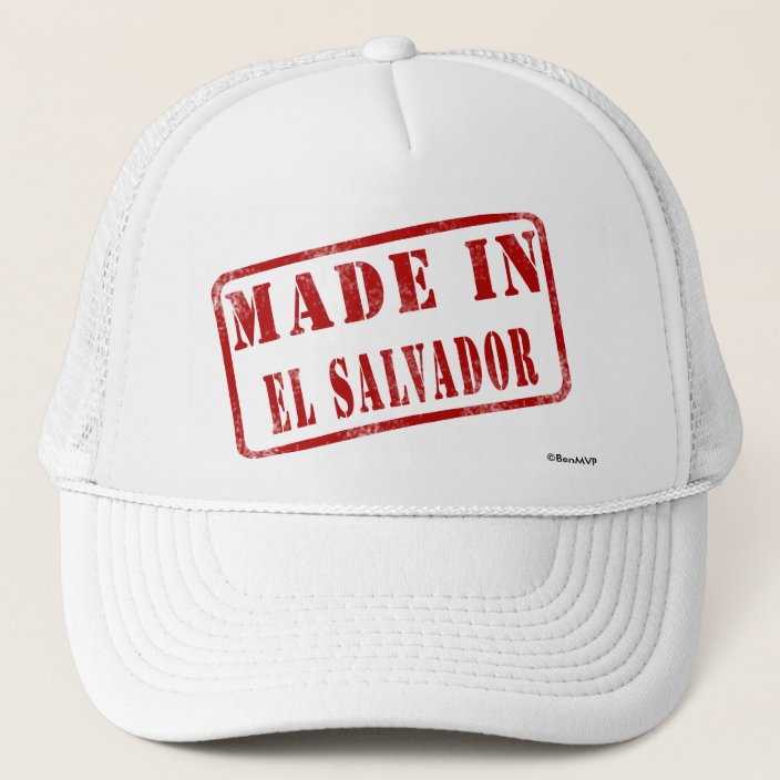 Made in El Salvador Hat