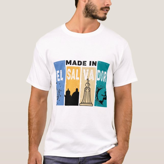 MADE IN EL SALVADOR T-Shirt (Front)