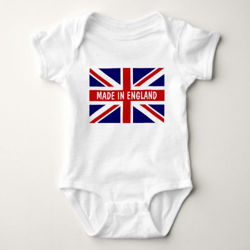 Made in England baby clothes Baby Bodysuit