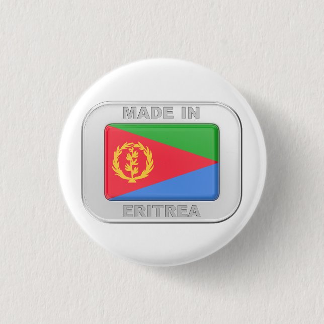 Made in Eritrea Button (Front)