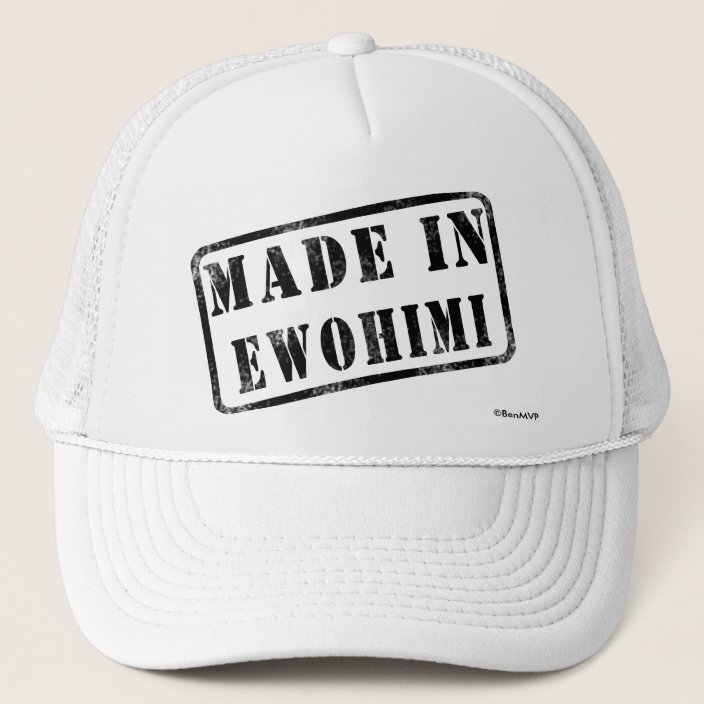 Made in Ewohimi Mesh Hat