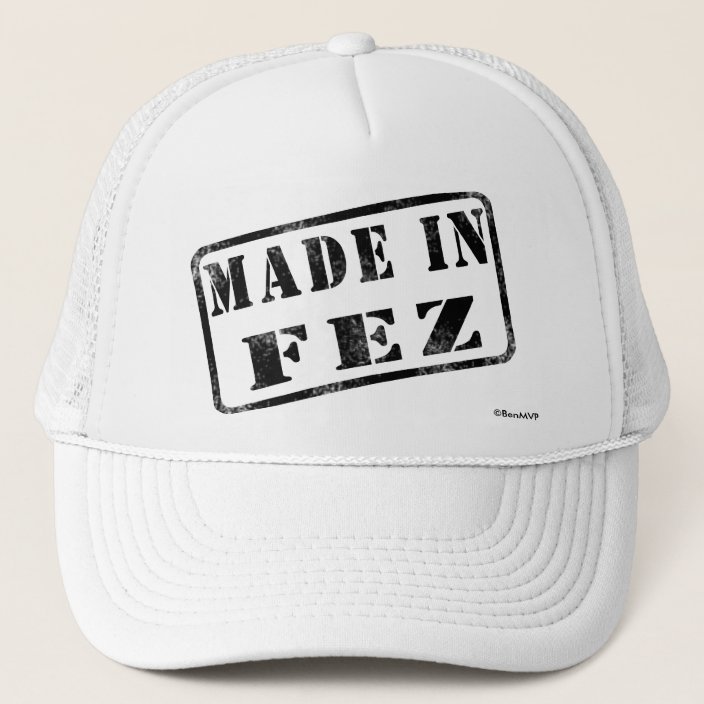 Made in Fez Mesh Hat