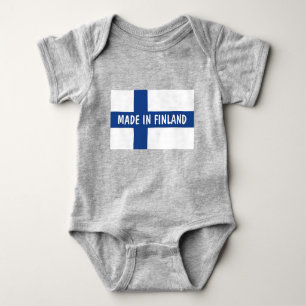 Made in Finland baby clothes for newborn child Baby Bodysuit