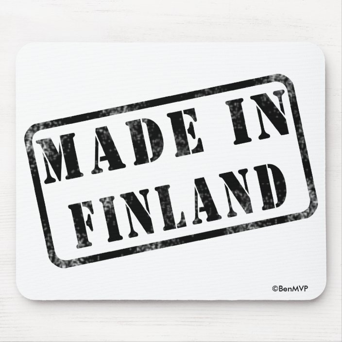 Made in Finland Mouse Pad