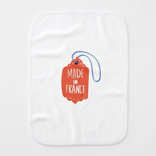 Made in France Burping Cloth