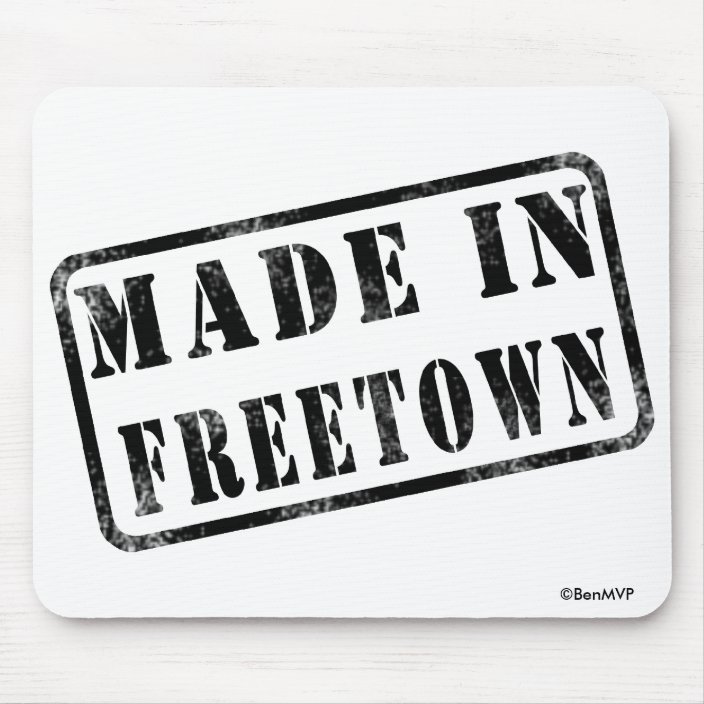 Made in Freetown Mouse Pad