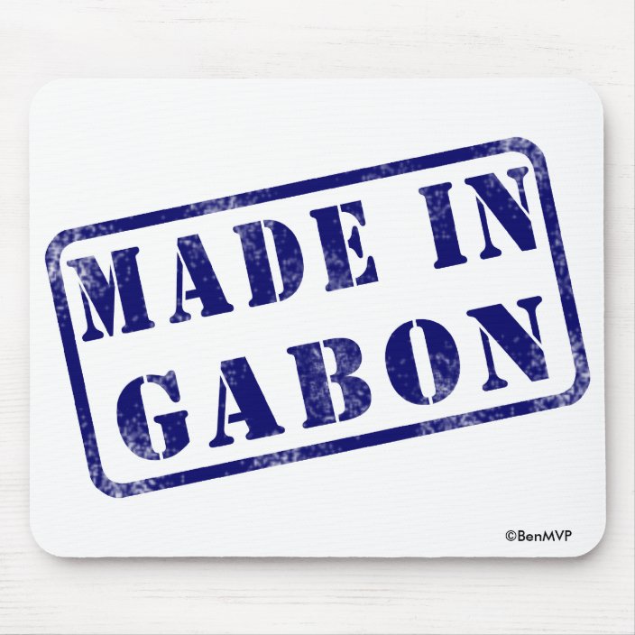 Made in Gabon Mouse Pad