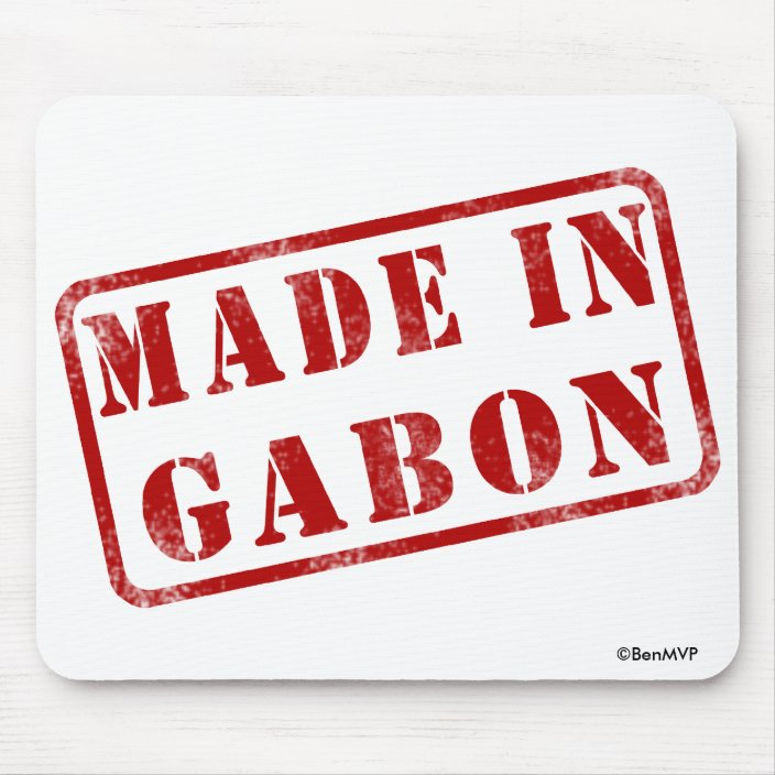 Made in Gabon Mousepad