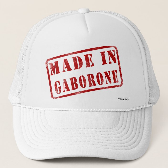 Made in Gaborone Hat