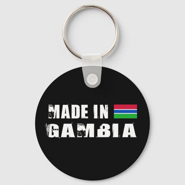Made in Gambia Keychain (Front)