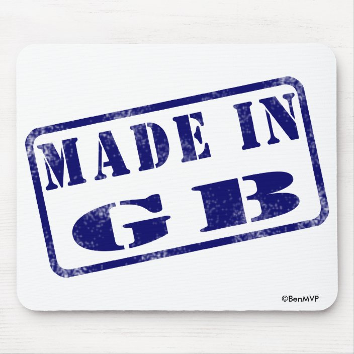 Made in GB Mouse Pad