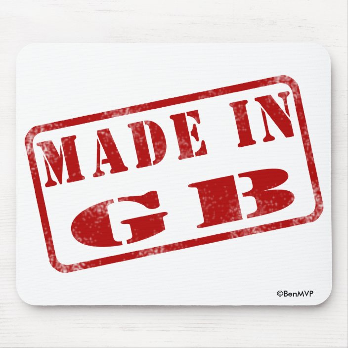 Made in GB Mousepad