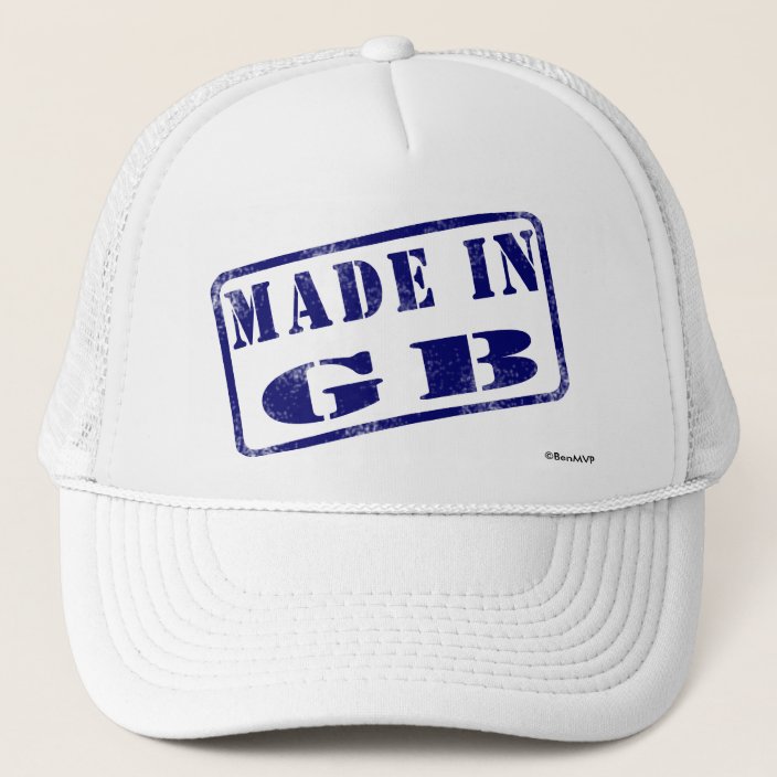 Made in GB Trucker Hat