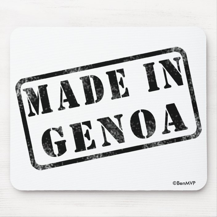 Made in Genoa Mousepad