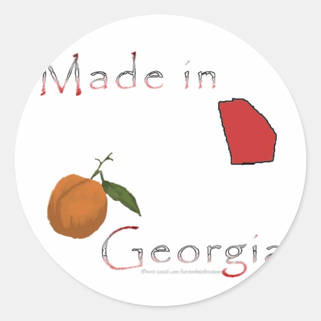 Made in Georgia Stickers (Front)