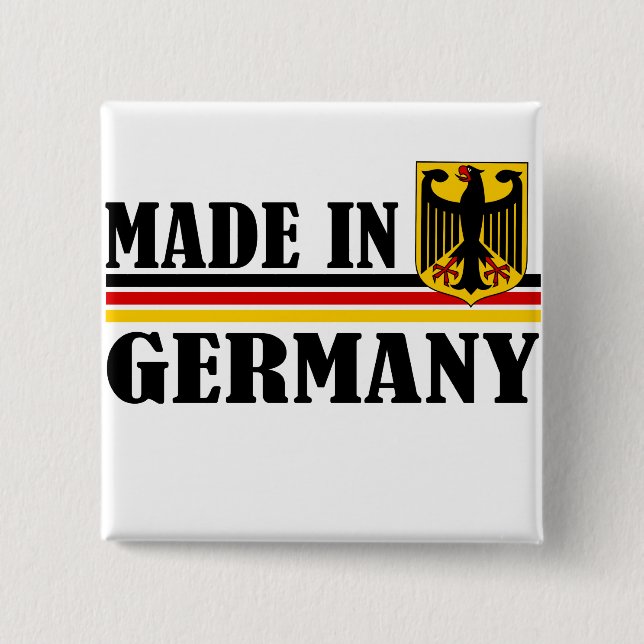 Made In Germany Button (Front)