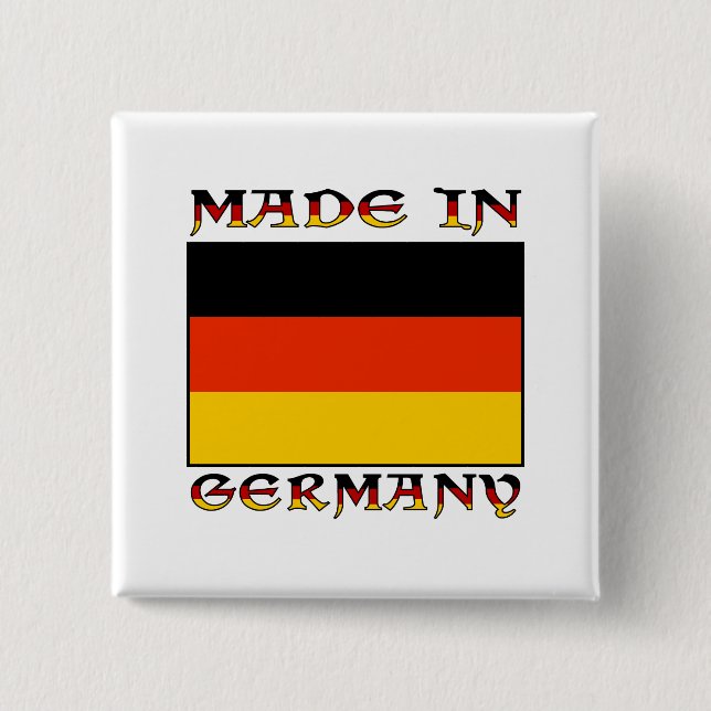 Made in Germany Button (Front)