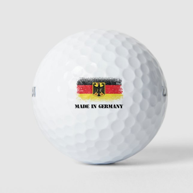 Made in Germany Golf Balls (Front)